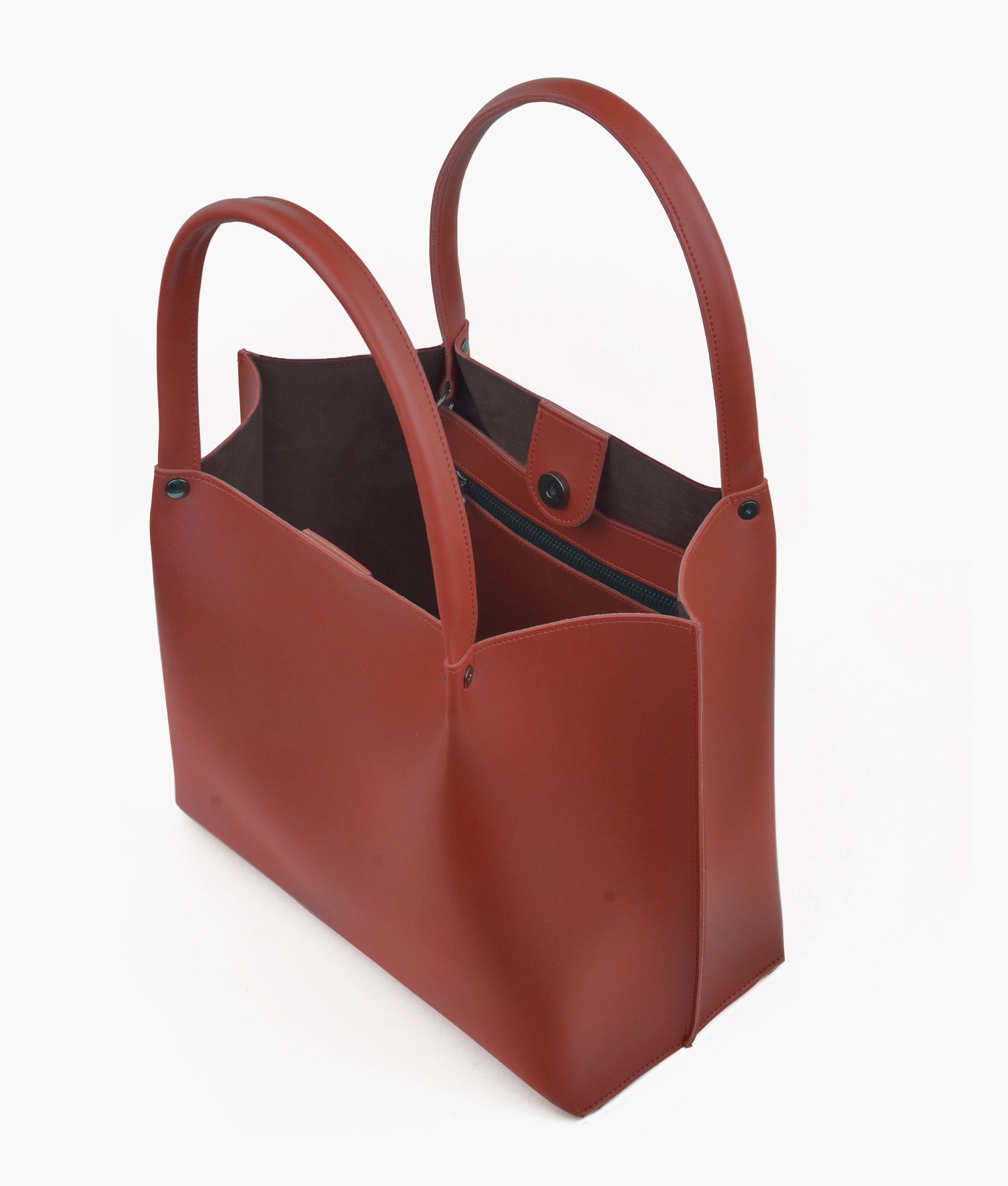 Maroon tote bag