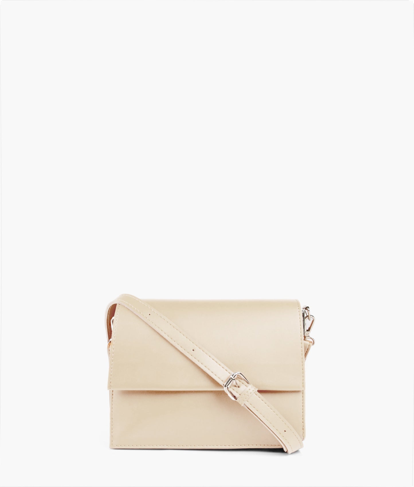 Off-white mini cross-body bag